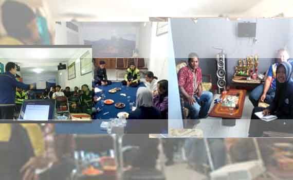 Kegiatan Praktikan STKS Bandung dengan Karang Taruna Desa