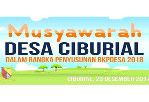 Musyawarah Desa Ciburial dalam rangka penyususnan RKPDesa 2017