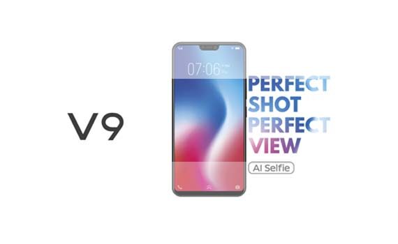 Vivo V9 Black atau Red True