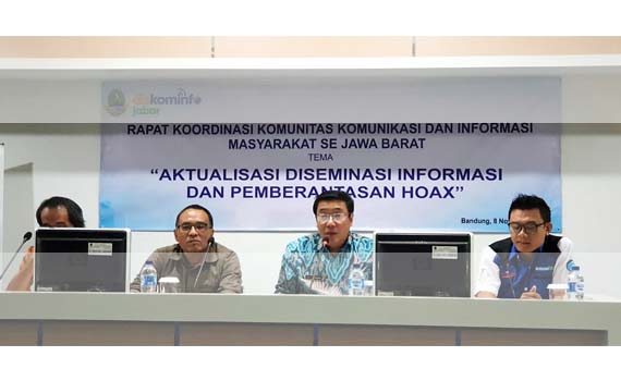 Koordinasi Komunitas Komunikasi dan Informasi Masyarakat se-Jawa Barat