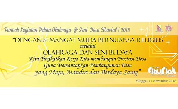 Puncak Acara Ciburial Festival (Cifest) 2018