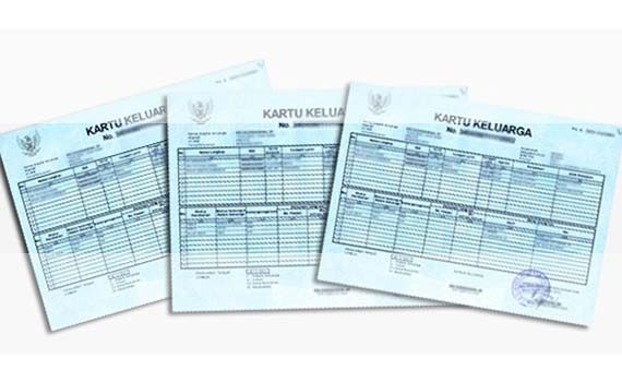 Persyaratan Penerbitan Kartu Keluarga (KK) dan Pendaftaran Biodata Penduduk sesuai Perpres Nomor 96 Tahun 2018