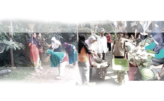 Kegiatan Gotong Royong di RW 05 Desa Ciburial [Epi Nuriyah]