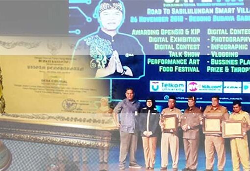 Ciburial Raih Juara 1 Lomba Website Desa Kabupaten Bandung 2018