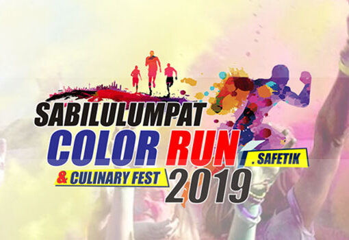 Sabilulumpat Color Run Culinary Fest Safetik 2019
