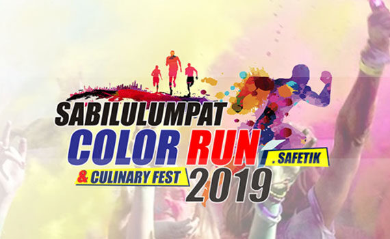 Sabilulumpat Color Run Culinary Fest Safetik 2019