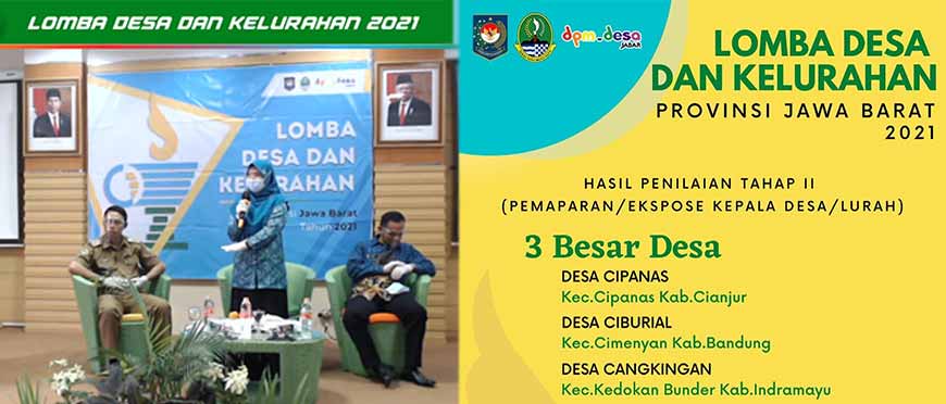 Foto Lomba Desa dan Kelurahan Tingkat Provinsi Jawa Barat 2021