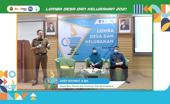 Foto Lomba Desa dan Kelurahan Tingkat Provinsi Jawa Barat 2021