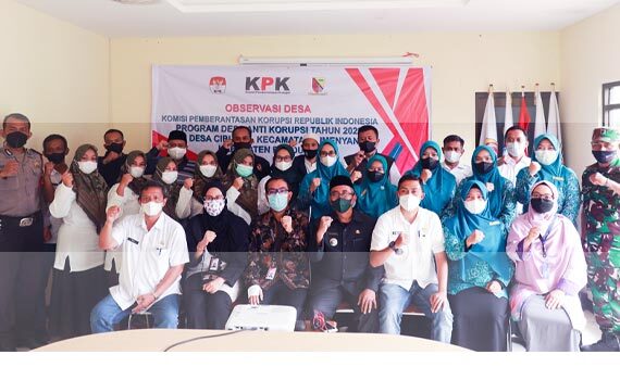 Observasi Desa Antikorupi KPK di Desa Ciburial