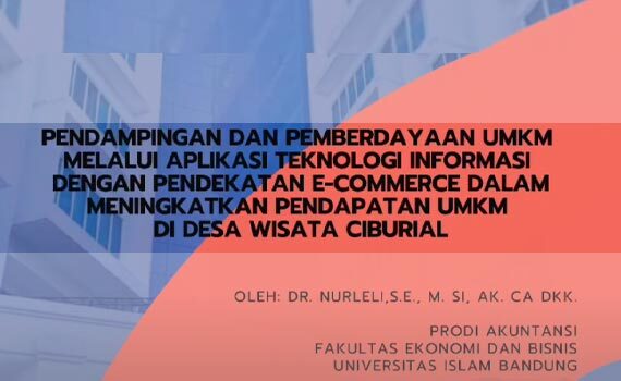 Pendampingan UMKM Desa Ciburial Oleh PKM UNISBA