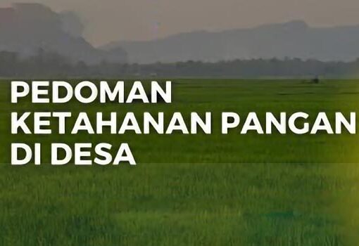 Pedoman Ketahanan Pangan di Desa