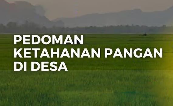 Pedoman Ketahanan Pangan di Desa