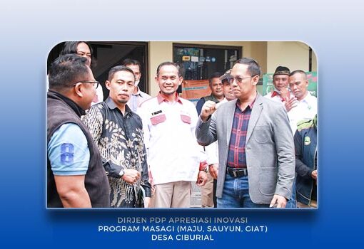Dirjen PDP Kemendes Apresiasi Inovasi Program Masagi Desa Ciburial