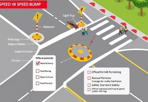 Ketentuan Polisi tidur di Jalan