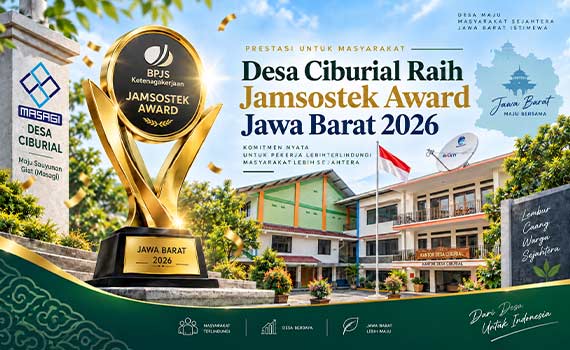 Desa Ciburial Raih Jamsostek Award Jawa Barat 2026